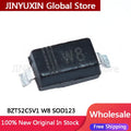 100Pcs BZT52C5V1 W8 SOD123 SMT Zener Diode 5.1V Wholesale