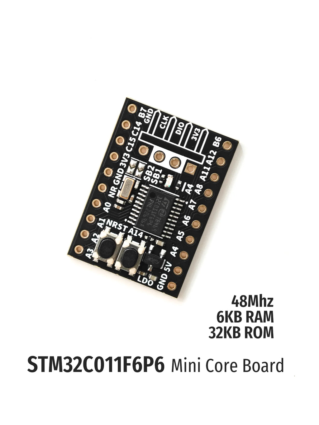 WeAct STM32C011F6P6 STM32C011 STM32C0 STM32 Core Board Demo Board