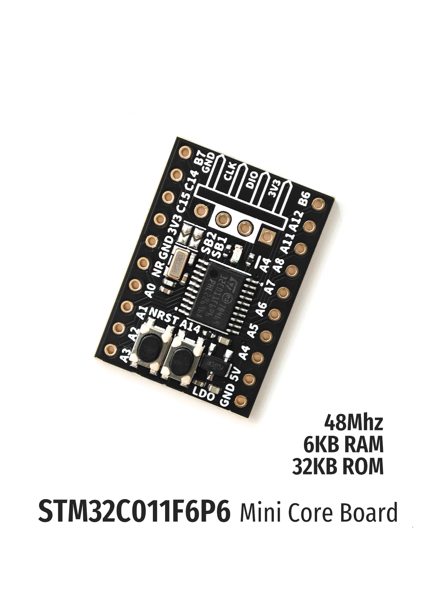 WeAct STM32C011F6P6 STM32C011 STM32C0 STM32 Core Board Demo Board