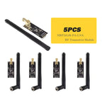 1-10PCS NRF24L01+PA+LNA 2.4G Wireless Module 1100-Meter Long-Distance With Antenna