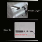Mini 650nm 10mW Red Dot/Line/Cross Laser Diode Module Stainless Steel Handheld LED