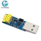 Nodemcu CH9102 ESP-01/ESP-01S WIFI Module Adapter Download Debug Link Kit For Arduino IDE CH9102F USB to ESP8266 DIY Kit