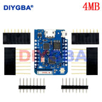 WEMOS D1 Mini Pro 4M 16M Bytes External Antenna Connector NodeMCU Based ESP8266 ESP-8266EX CP2104 WIFI Development Board Micro