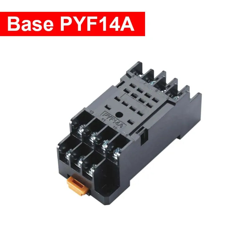 1Pc H3Y-4 AC110V 220V Power on Time Delay Relay Timer Switch 1S/5S/10S/30S/60S/5M/10M/30M/60M Delay Rotary Knob