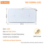 8dBi PCB Directional UHF RFID Reader Antenna Narrow-Angle Beam Antenna Access Control UHF RFID Narrow Beam Antenna