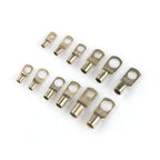 60/100/170pcs SC Bare Bolt Hole Tinned Copper Cable lugs Battery Terminal Wire Terminals Connector Suit SC10-6 SC16-8 SC25-8