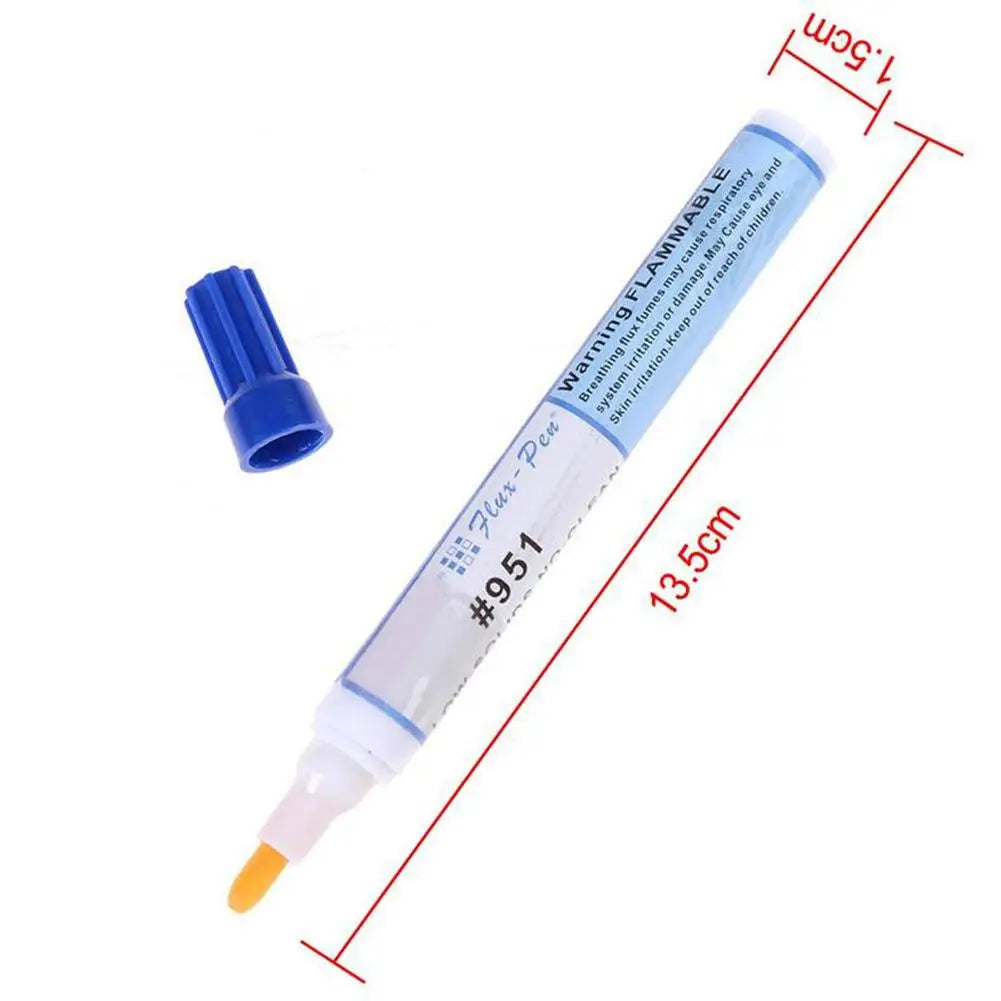 951 No Clean Flux Pen High Activity Soldering Assistant Pen Tack-Free Residue Easy Application Electronic Rework Accessory