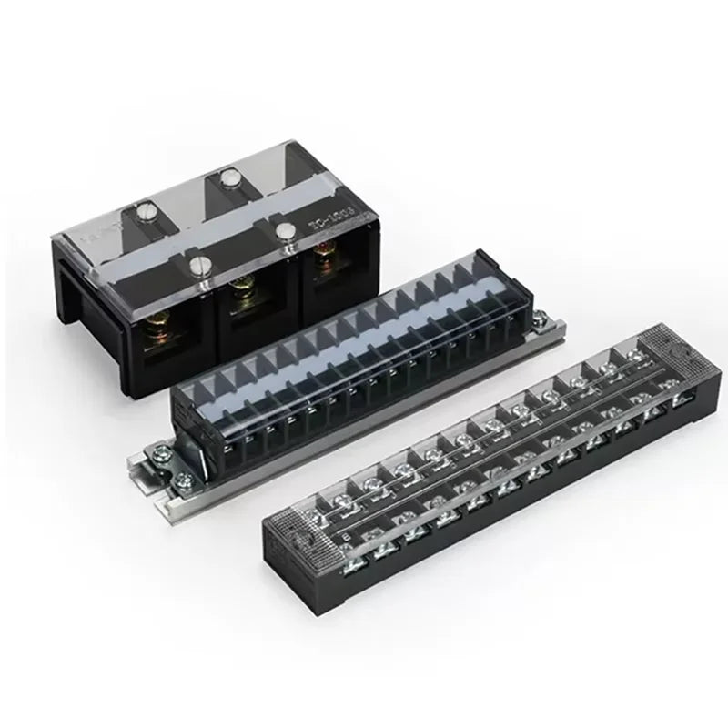 10PCS 600V 15A Barrier Strip Terminal Block Wire Connector TB-1503 TB1504 TB1505 TB1506 TB-1510 TB-1512 TB-2503-2504-2506-2508