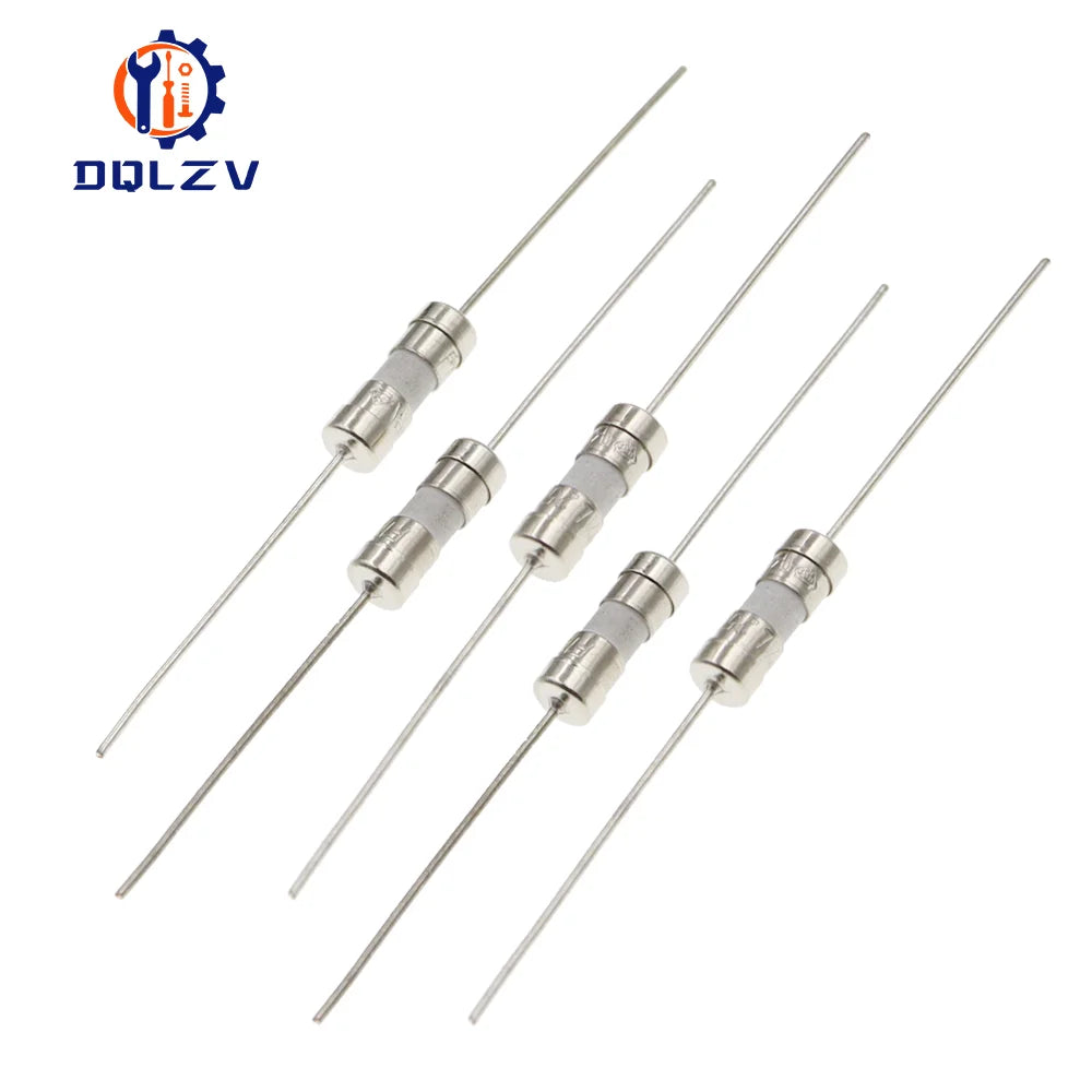 3.6X10MM Straight Pin Fast blow Ceramic Fuse 3.6*10mm Slow Break The Fuse Tube 250V 0.5A 1A 2A 3A 3.15A 4A 5A 6A 8A 10A 12A 15A