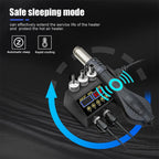 JCD 8898 Soldering Station 2 In 1 Soldering Iron Hot Air Rework Welding Station with Sleep Mode For BGA PCB IC SMD Repair Tools