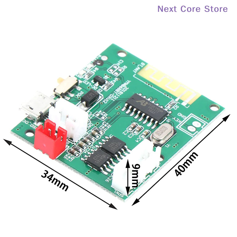 [NC]Bluetooth 5.0 Lifier Board Mini 5W*2 Stereo Power Decoder Audio Module[NC]