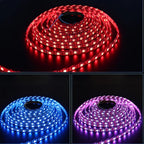 WS2811 SM16703 5050 RGBIC Led Lights DC12V 24V RGB Led Strip Light IP65 IP68 Waterproof Smart Pixels Magic Light Black White PCB
