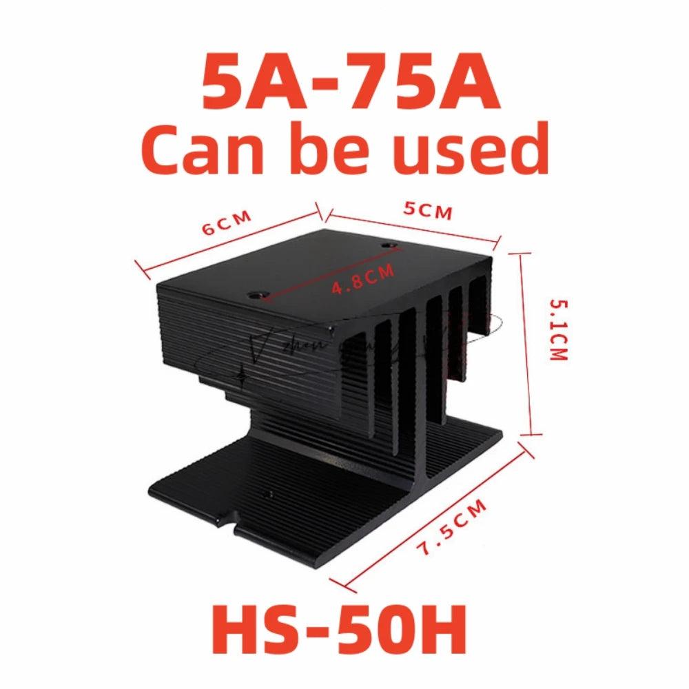 100%New Original For FOTEK single-phase solid-state relay SSR-40AA /10DD/40VA/20DA SSR 10/20/40/50/75 AA/DD/VA/DA HS-50H ES-50K