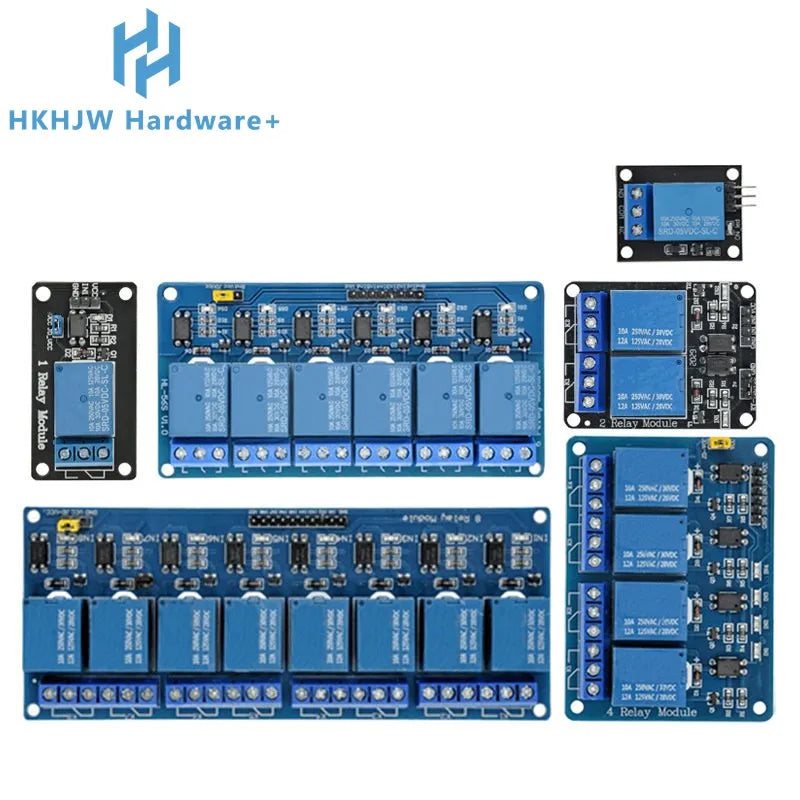 5v 1 2 4 6 8 way relay module for arduino 1 2 4 6 8 channel relay module with optocoupler Relay Output In stock