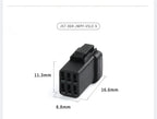 JST 2P 3P 4P 6P 8P 0.6 MM Waterproof Wire Connector Plug Male And Female Socket With Cable JST JWPF Electrical Connectors