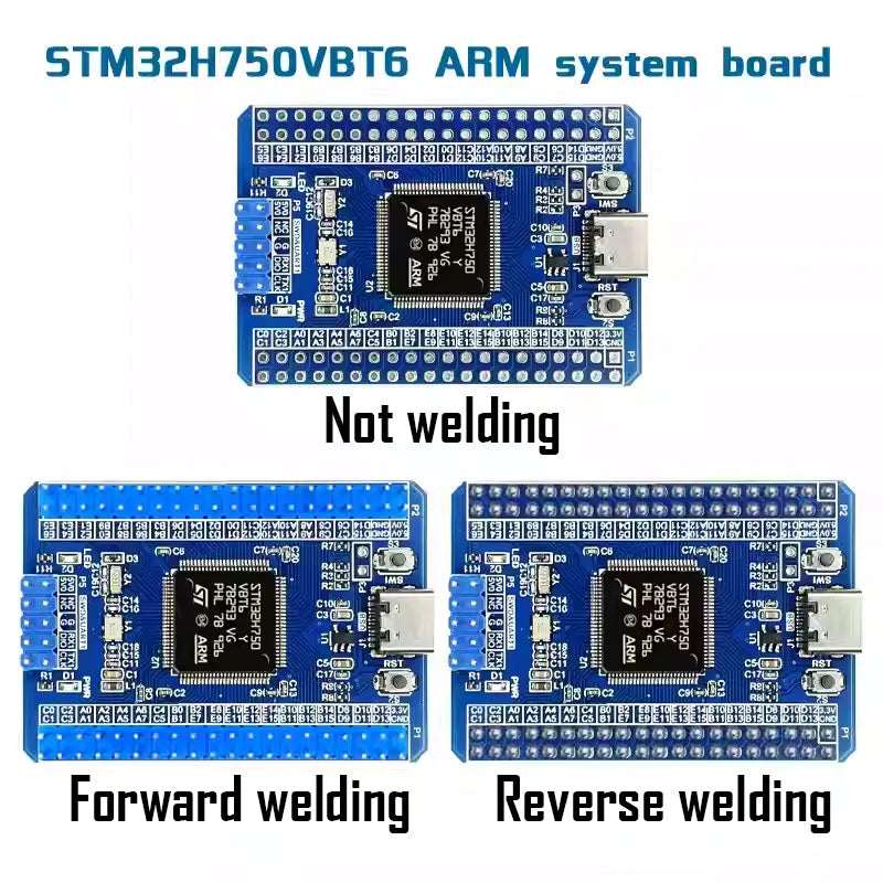 STM32H7 STM32H750VBT6 ARM Systyem Board STM32H750 STM32 Demo Board Core Board Development Board