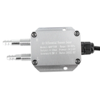 All Metal Differential Pressure Sensor Tools Air Wind Pressure Differential Transmitter 4-20mA Output -10Kpa ~ 10Kpa