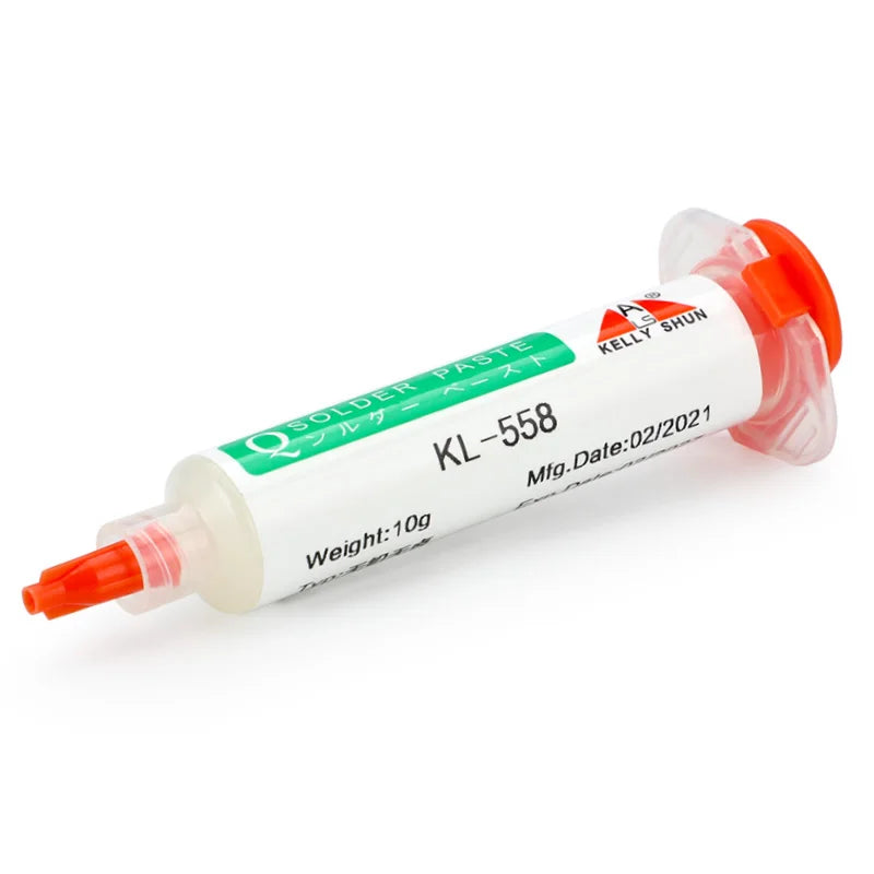 KELLYSHUN Lead-Free Halogen-Free BGA Welding Flux SMD Repair Soldering no-clean ball Planting Rosin Solder oil Paste 10cc