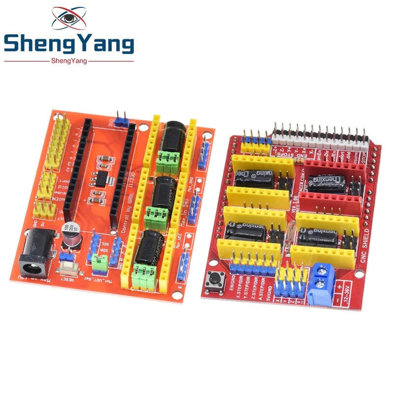 1/2/5pcs CNC Shield V3 V4 Engraving Machine Compatible With Nano 3.0 / A4988 Driver Expansion Board Module for Arduino Diy Kit