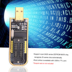 CH341A USB Programmer  BIOS Flasher Programmable Logic Circuits with SOP8 Flash Clip Suitable for 24/25 Series Chip
