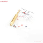 Outdoor Sports Toy Laser Bore Sight .177/22LR/.223/.17/.  38spl Cal Red Dot Training 2MW Laser Toy Accessories Game QG518