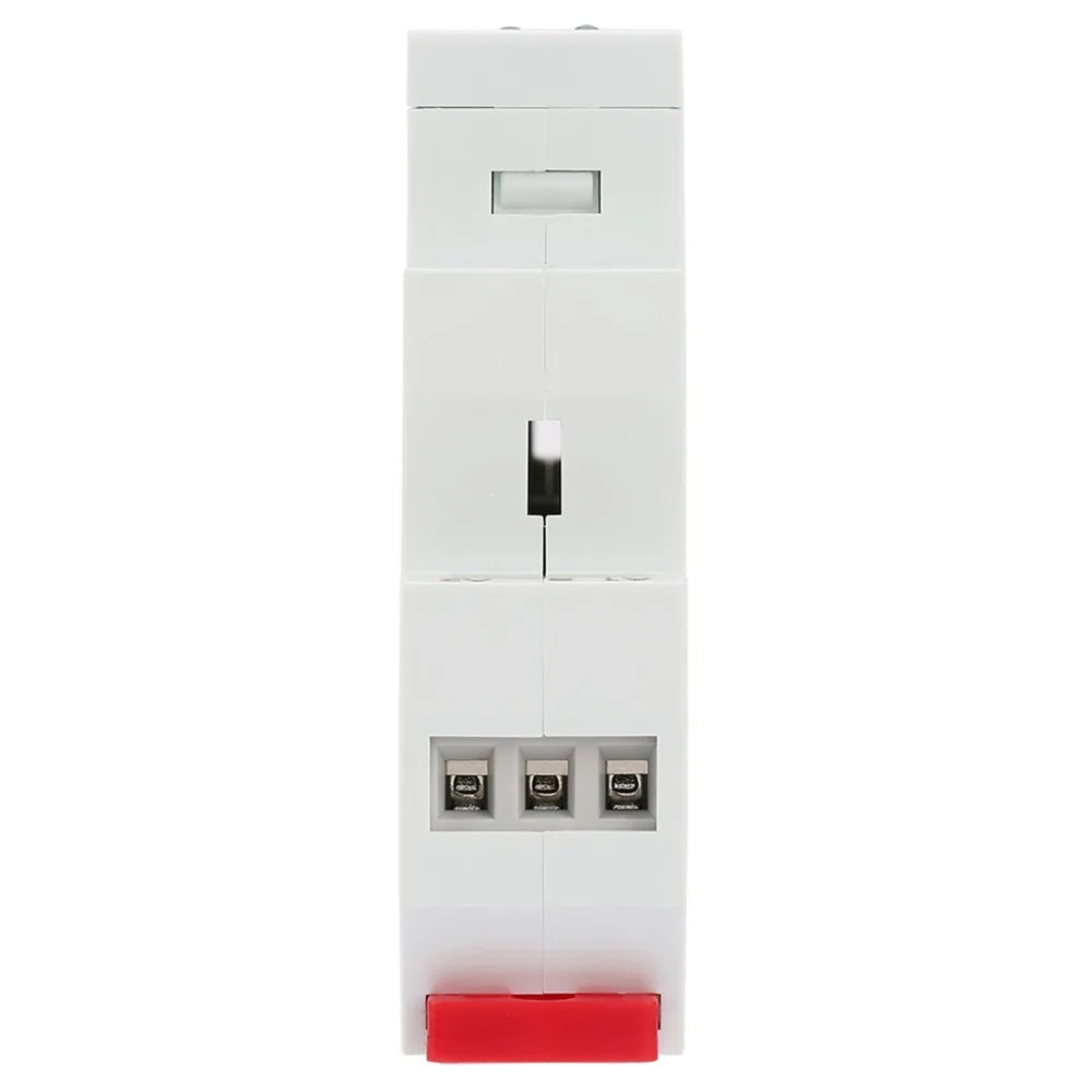 GRM8-01 Impulse Relay 35mm DIN Rail Mount AC/DC12-240V Electronic Impulse Relay 90*18*64mm Impulse Latching Relay
