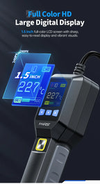 FNIRSI SAG-55 Micro Hot Air Gun 550W with Stand BGA Rework LCD Digital Hair Dryer Soldering Heat Gun for Welding Repair Tools