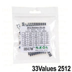 660pcs 200pcs 720pcs 4000pcs 0402 0603 0805 1206 1210 2512 smd resistor kit igmopnrq assorted kit 10k 100k 1k 1r 100r 220r 1% 5%