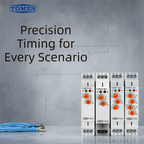 TORT7 Series 10-in-1 Multi-Function Time Relay | ON Delay / OFF Delay / Asymmetric Cycle / Pulse & Interval Timer, 0.1S–10D