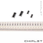 ROW Resistor 0402x4 SMD Network Resistance 0402 8P4R 0Ω To 2MΩ 51Ω 100Ω 330Ω 2KΩ 10KΩ 220KΩ 15Ω 36Ω 68Ω 200Ω 680Ω 5.1KΩ 47KΩ 1MΩ