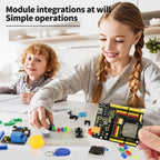 Keyestudio IOT ESP32 Learning Kit For Arduino ESP32 All-in-One Learning +134 Projects Support MicroPython&Arduino C Programming