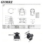 50PCS 6x6 Push Button Switch DIP 6X6X4.3 Light Touch Switch 6*6*4.3/5/6/7/8/9/10/11/12/13MM The Power Switch 4Pin