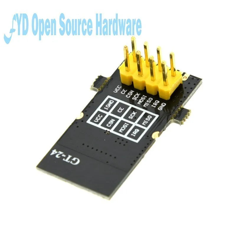 GT-24 2.4G SMD NRF24L01 1100 Meter Long-distance NRF24L01+PA+LNA SMD Wireless Modules 1100meters 2.4G Antenna