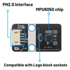 The MPU6050 6 Axis Gyroscope Sensor Module with a PH 2.0 Interface Is Compatible with Arduino and Supports Mixed Programming