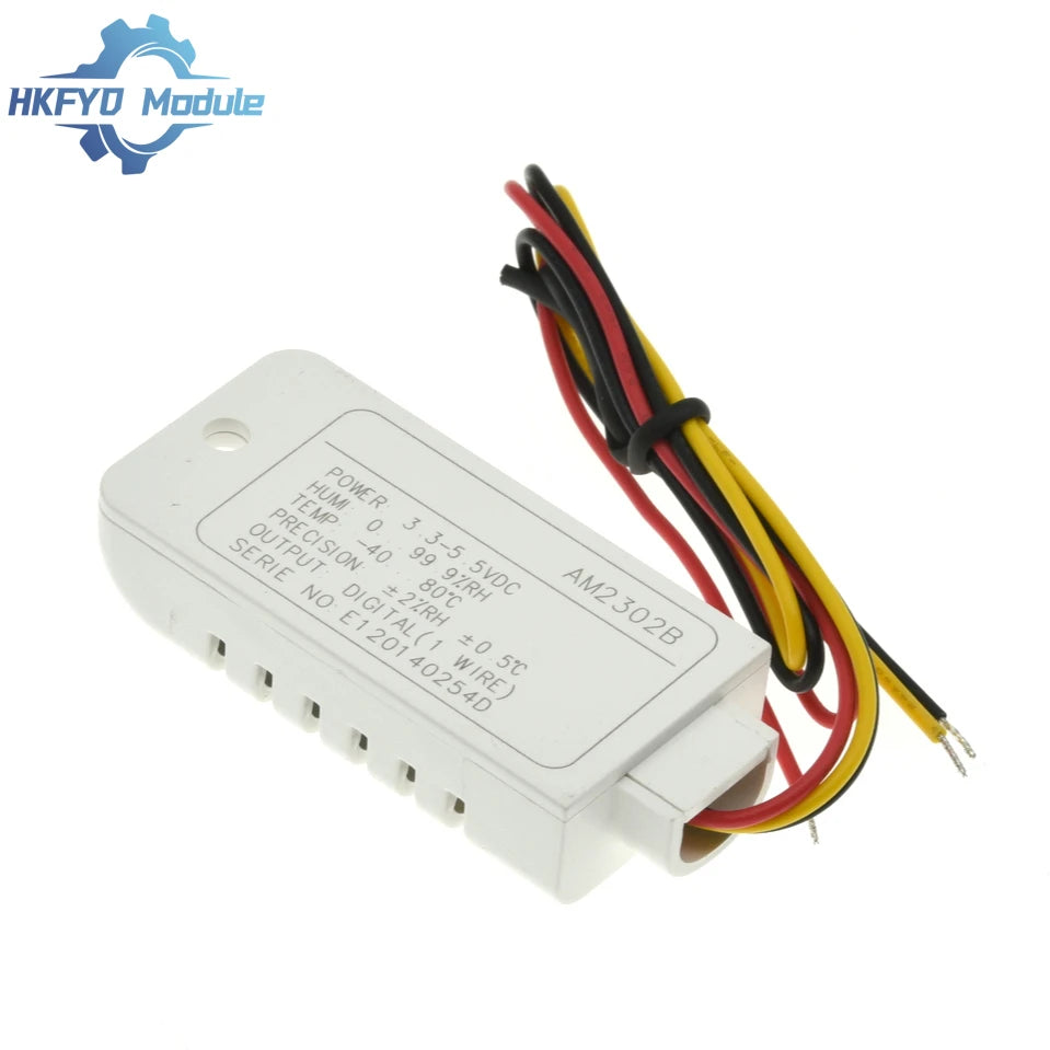 AAM2302B DHT22 Wire Digital Temperature Humidity Sensor Probe Module AM2302 Adapter Plate