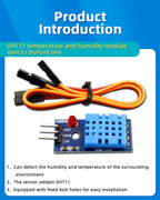 1PCS DHT11 DHT22 AM2320 Digital Temperature Humidity Sensor Module Board with DuPont Line For Arduino High Precision