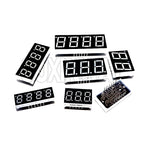 5pcs Digital tube Common AnodeCathode Red 3 4 Bit digital Tube 0.28 0.36 0.56 inch Red LED Display 7 segment
