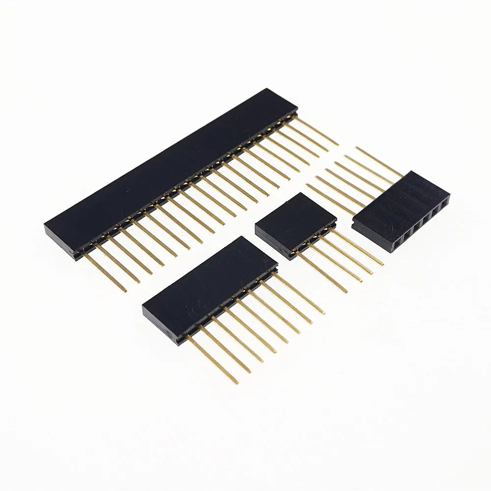100 Pcs 2.54 MM 4 Pin Female Stacking Header Connector Dual Row 2x2 Position For Raspberry Pi 2 Mode B& B+ PC104