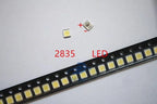 500PCS/Lot 3528 2835 3V SMD LED Beads 1W 100LM Cold White For TV LCD Backlight