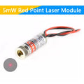 650nm 5mW Red Point / Line / Cross Laser Module Head Glass Lens Focusable Focus Adjustable Laser Diode Head Industrial Class