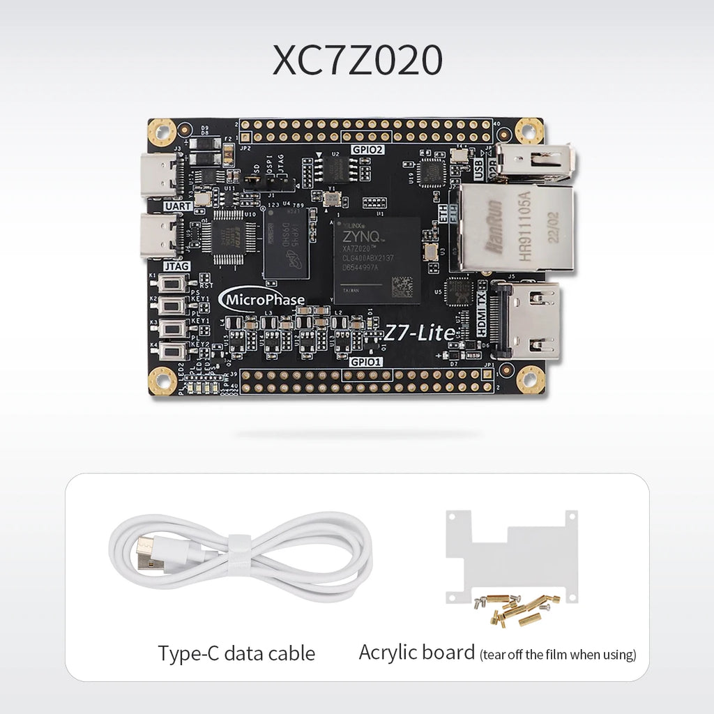 MicroPhase Z7-Lite ZYNQ Xilinx Zynq-7000 FPGA XC7Z010 XC7Z020 FPGA Development Board Kit Core Borad