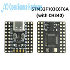 STM32F103C8T6 Mini Imported Original Chip Single Chip Ch340 ARM Architecture Minimum System Board