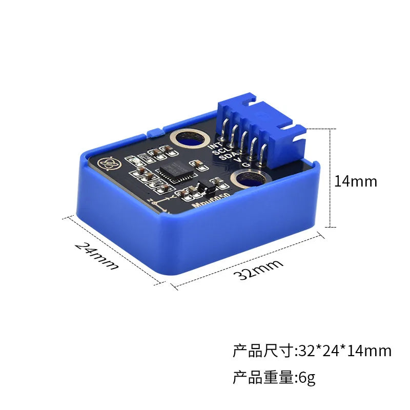 MPU6050 Six Axis Sensor Module 3D Angle 3 Axis Acceleration Gyroscope