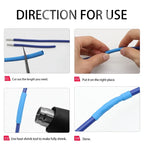 1M~100M Clear 4:1 Heat Shrink Tube with Glue Diameter 4 6 8 10.5 12 16 20 24 40 52mm Adhesive Sleeve Wrap Heat-shrinkable Sheath
