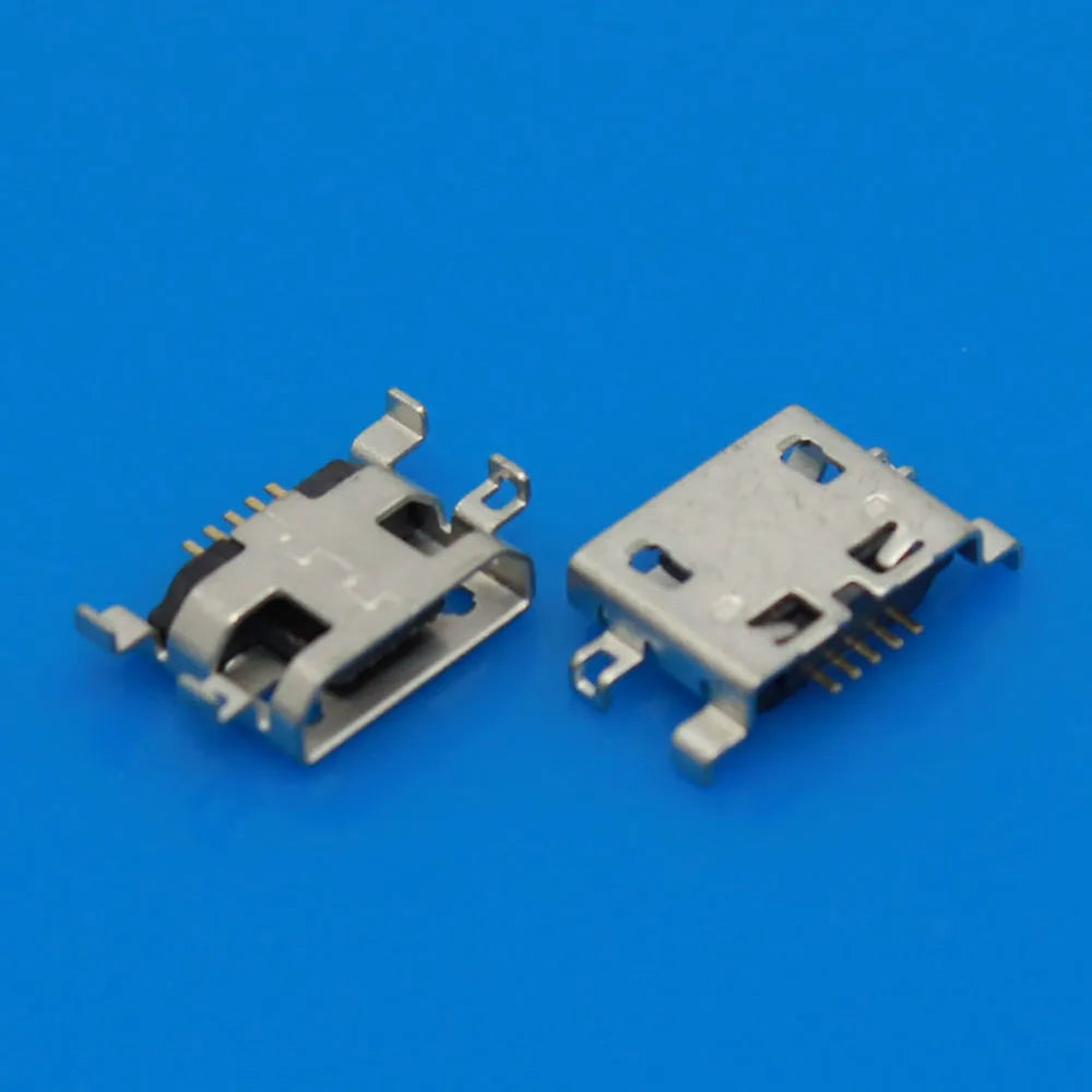 Universal Dropship 15Model Micro USB 5Pin Jack Connector V8 Port Horn Charging Socket for Lenovo Huawei ZTE HTC Etc.