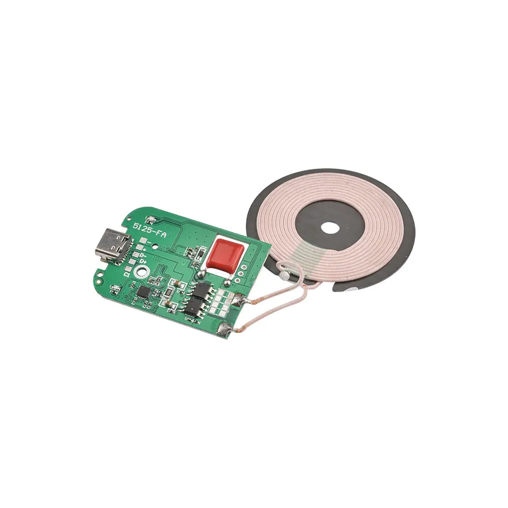 Universal Portable 5/10/15W Fast Charging Wireless Charger PCBA DIY Standard Accessories Transmitter Module Coil Circuit Board