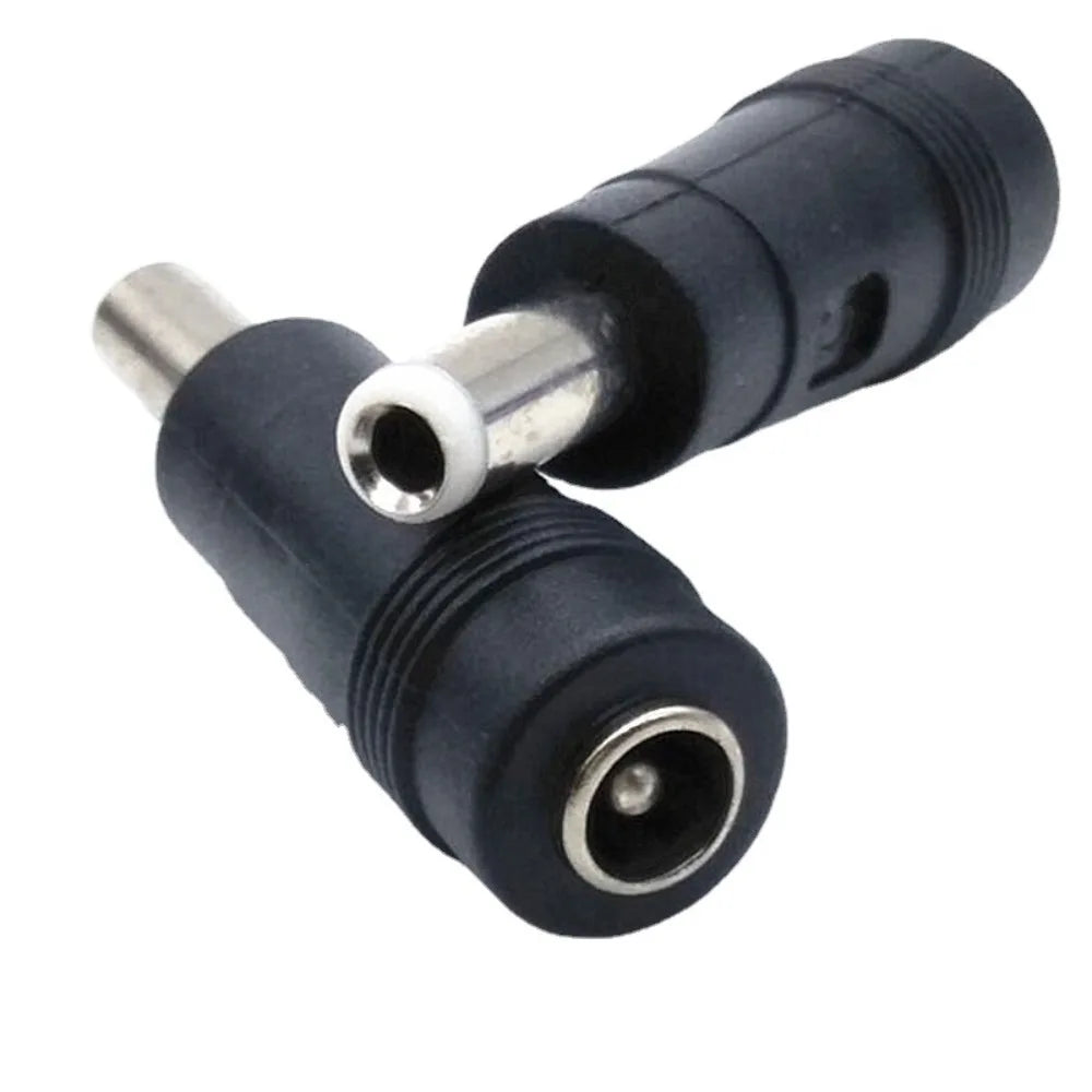 5.5 x 2.1 mm 5.5*2.1 Female to Male 5.5*2.5 5.5 x 2.5 mm DC Adapter DC Power Connector DC Power Plug Jack Conversion Head Jack