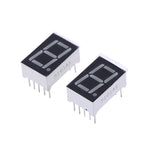 10Pcs 0.56 Inch 10Pins 1 Bit 7 Segment Red LED Digital Display Tube Common Anode Cathode 5161AS 5161BS