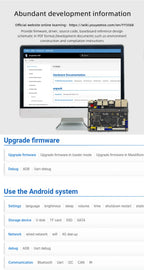Youyeetoo YY3568 ARM AI Dev Board Rockchip RK3568 Quad Core A55 Motherboard Dual Gigabit Ethernet WiFi6 Android11 Debian Support