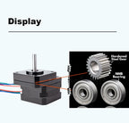 Trianglelab Nema 17 Geared Stepper Motor 3:1 Reducting Stepping Motor For Prusa I3 MK3S Extruder Change 3:1 Gear Ratio